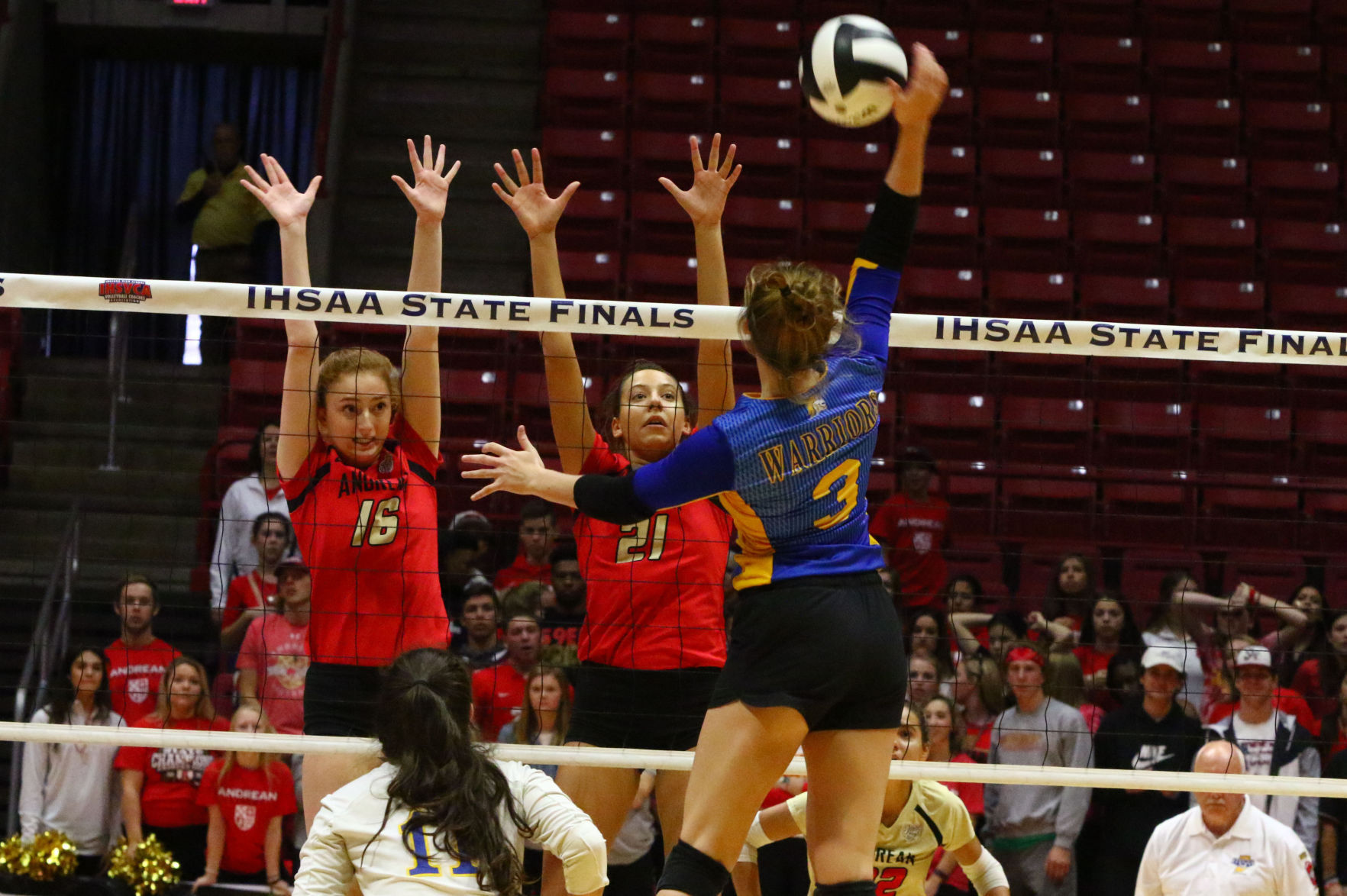 Volleyball Class 2A State Finals - Andrean vs. Christian Academy of Indiana